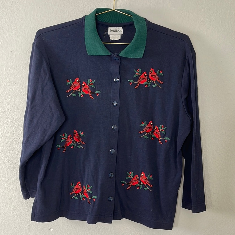 Vintage Bonworth Cardinal Polo Shirt